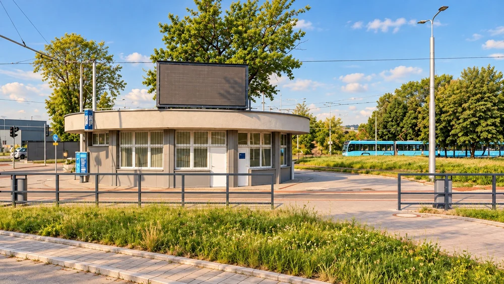Dopravní podnik Ostrava – vizualizace zázemí podle dodaného vzoru