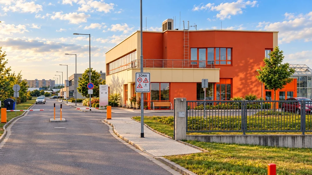 VÚRV Olomouc – upravený dodaný snímek areálu